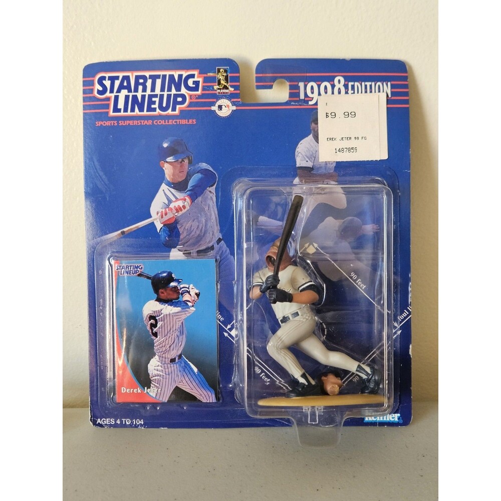 Vintage Derek Jeter 1998 + Jawa Star Wars One Of A Kind Carded Mash Up Figure